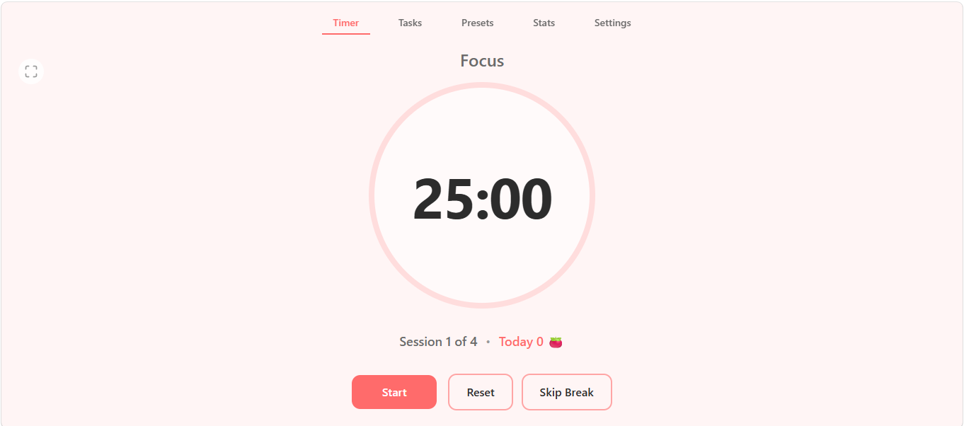 Pomodoro Productivity System